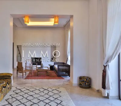 villa vente Marocain de prestige Marrakech Palmeraie