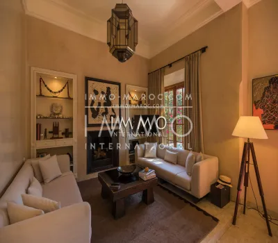 villa for sale Moroccan refined Marrakech Golfs Amelkis