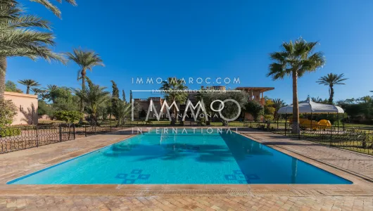 Location maison Marocain épuré Marrakech Palmeraie Bab Atlas