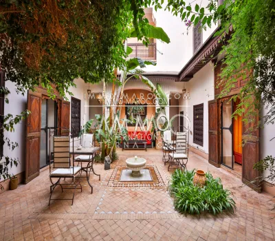 ryad Moroccan refined guest house Marrakech Jamaa El Fna Dar El Bacha Place