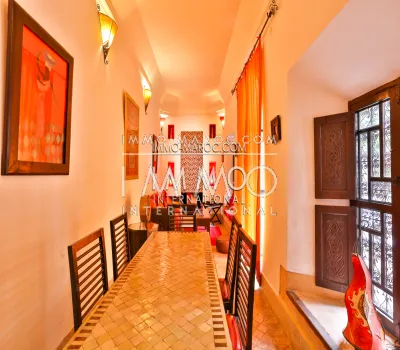 Riad for sale Moroccan purified Guest house Marrakesh Place Jamaa El Fna Dar El Bacha