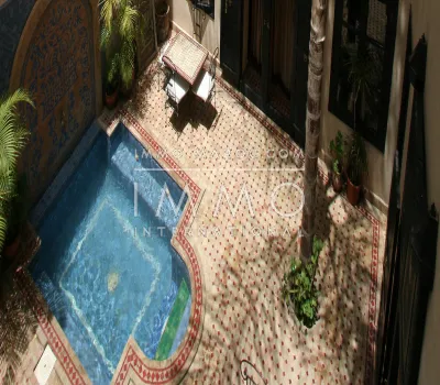 Riad for sale Moroccan Marrakech less than 10 minutes from the place Riad Laarous