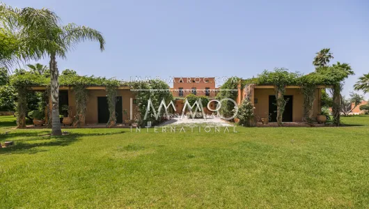 Vente maison Marocain épuré immobilier luxe à vendre marrakech Marrakech