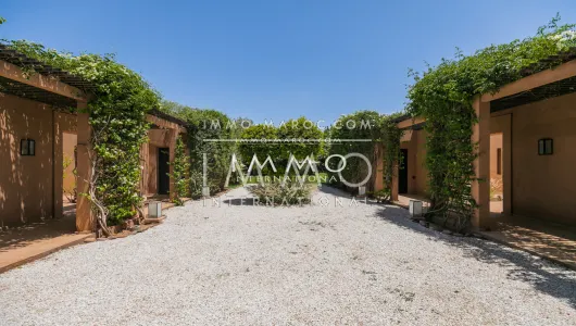 villa vente Marocain épuré luxe Marrakech