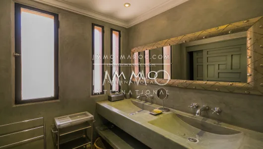 Vente maison Marocain épuré luxe Marrakech