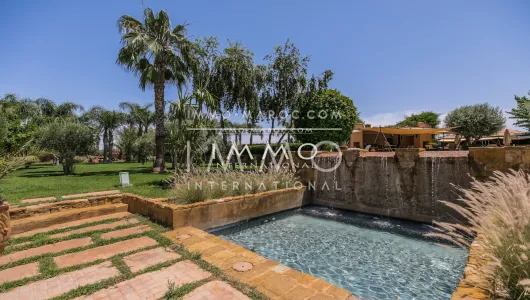 Vente villa Marocain épuré luxueuses Marrakech