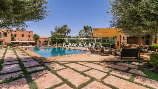 Vente maison Marocain épuré prestige a vendre Marrakech