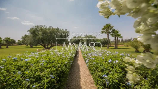 Vente maison Marocain luxe Marrakech Extérieur Route Ourika