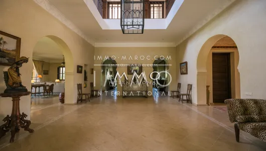 Vente villa Marocain luxe Marrakech Extérieur Route Ourika