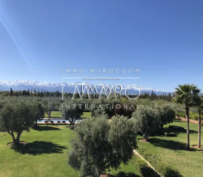 Achat villa Marocain Prestige Marrakech Extérieur Route Ourika