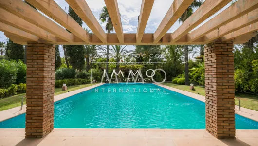 Vente villa Local Commercial luxe Marrakech Palmeraie Bab Atlas