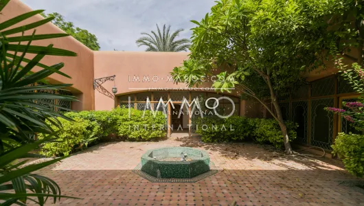 Achat villa Local Commercial prestige a vendre Marrakech Palmeraie Bab Atlas
