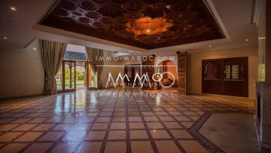 Vente maison Marocain agence immobiliere de luxe marrakech Marrakech Golfs Amelkis