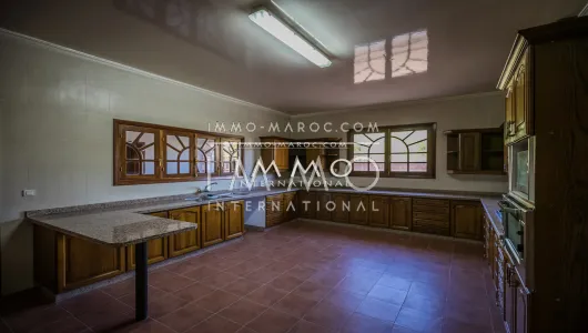 villa achat Marocain de prestige Marrakech Golfs Amelkis