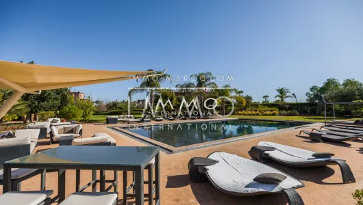 Vente villa Marocain de prestige Marrakech Golfs Autres golfs