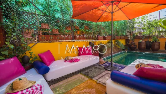 achat riad Maison d'hôtes Marrakech