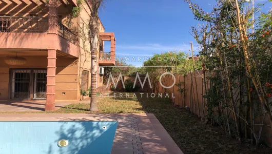 Maison à louer Marocain épuré Marrakech