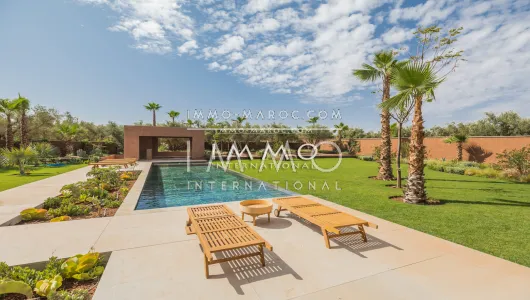 Vente villa Contemporain Prestige Marrakech Extérieur