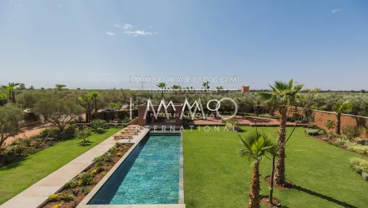 villa vente Moderne biens de prestige Marrakech Extérieur