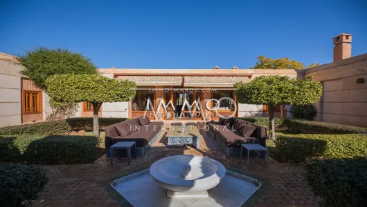 Vente maison Marocain propriete luxe marrakech à vendre Marrakech