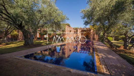 Achat villa Marocain agence immobiliere de luxe marrakech Marrakech