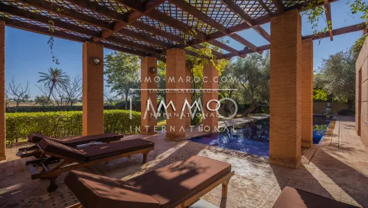 Vente villa Marocain luxe Marrakech