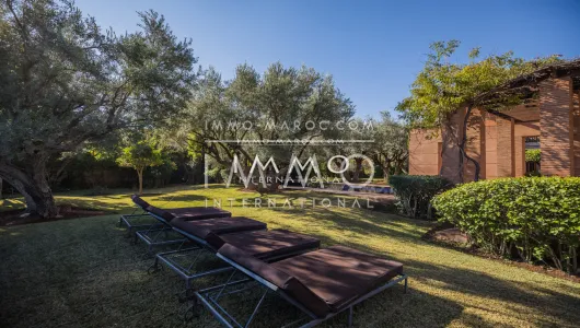 Achat villa Marocain agence immobiliere de luxe marrakech Marrakech
