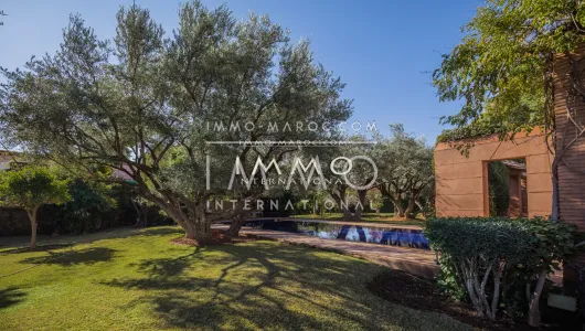 villa achat Marocain luxe Marrakech