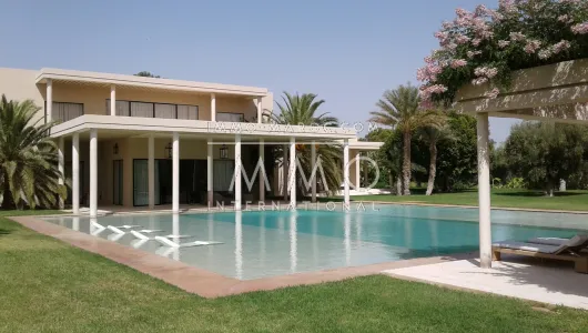 villa vente Moderne de prestige Marrakech Extérieur Route Ourika