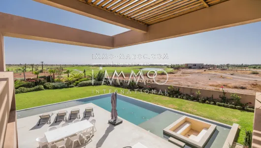 Achat villa Moderne luxueuses Marrakech Golfs Amelkis