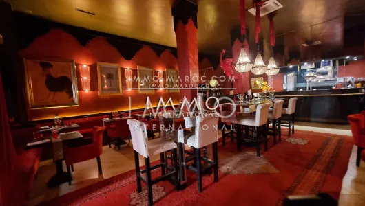 achat commerce Restaurant Marrakech Centre ville Guéliz