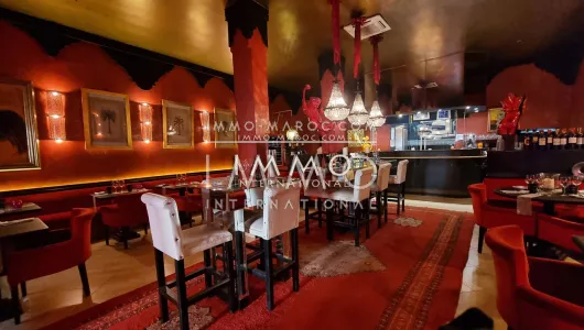 achat commerce Restaurant Marrakech Centre ville Guéliz