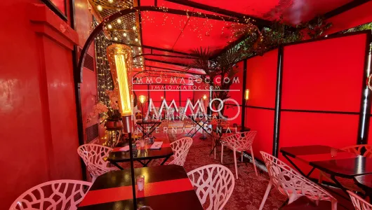Local commercial à vendre Restaurant Marrakech Centre ville Guéliz