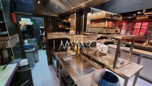 achat commerce Restaurant Marrakech Centre ville Guéliz