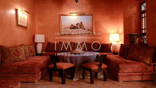 Location villa Marocain luxe Marrakech Palmeraie