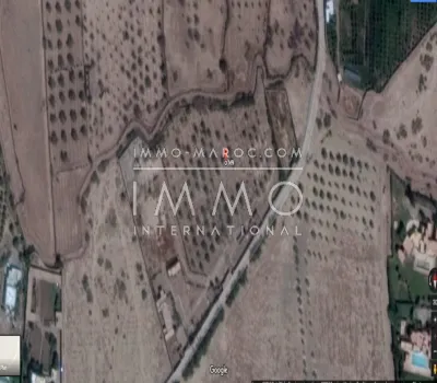 Sale ground Ground villa Marrakech Exterior Route Sidi Abdellah Ghiat