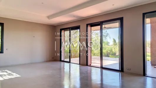 Vente villa Contemporain Marrakech Golfs Amelkis