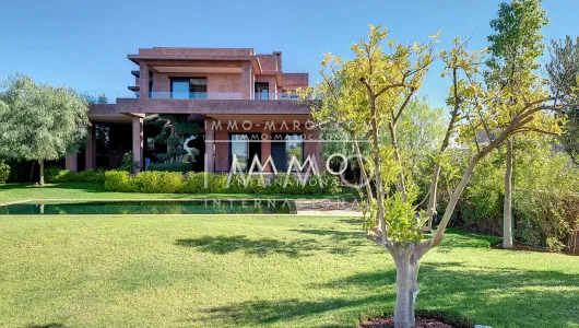 Achat villa Moderne agence immobiliere de luxe marrakech Marrakech Golfs Amelkis
