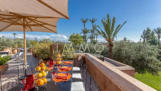 Location villa Prestige Marrakech Palmeraie Bab Atlas