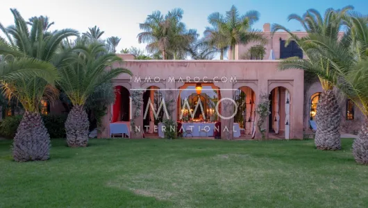 Location villa luxueuses Marrakech Palmeraie Bab Atlas
