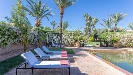 Location villa biens de prestige Marrakech Palmeraie Bab Atlas