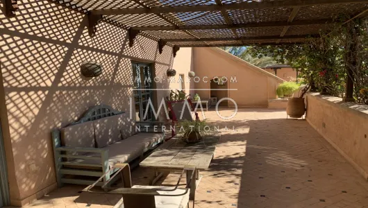 Vente maison luxe Marrakech Extérieur Route Ouarzazate
