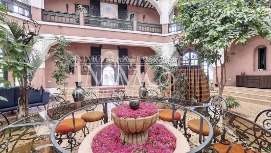 villa vente Marocain épuré Prestige Marrakech Extérieur Route Ourika