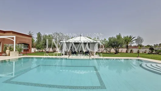 Achat villa Marocain épuré immobilier de luxe marrakech Marrakech Extérieur Route Ourika