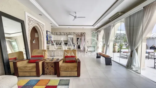 villa vente Marocain épuré luxe Marrakech Extérieur Route Ourika