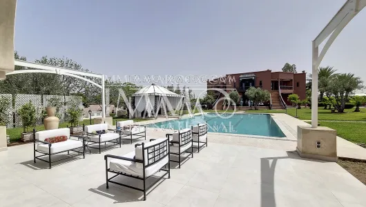 Maison à vendre Marocain épuré Marrakech Extérieur Route Ourika