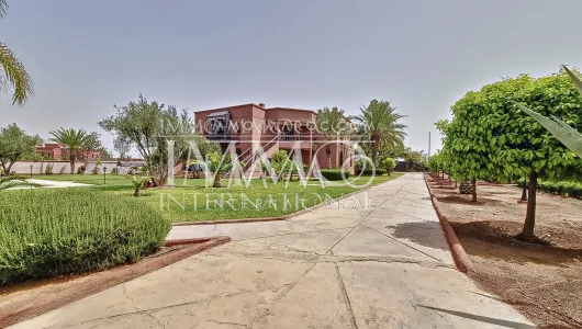 villa achat Marocain épuré immobilier de luxe marrakech Marrakech Extérieur Route Ourika
