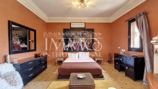 villa achat Marocain épuré biens de prestige Marrakech Extérieur Route Ourika