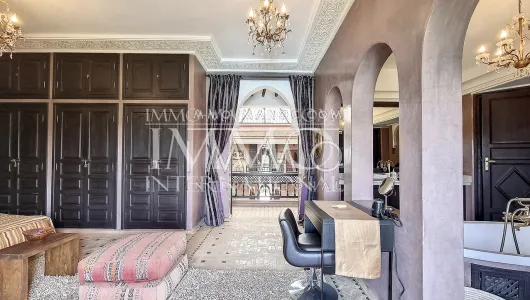 Maison à vendre Marocain épuré luxe Marrakech Extérieur Route Ourika