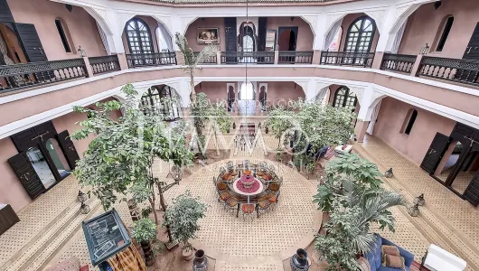 villa achat Marocain épuré Prestige Marrakech Extérieur Route Ourika